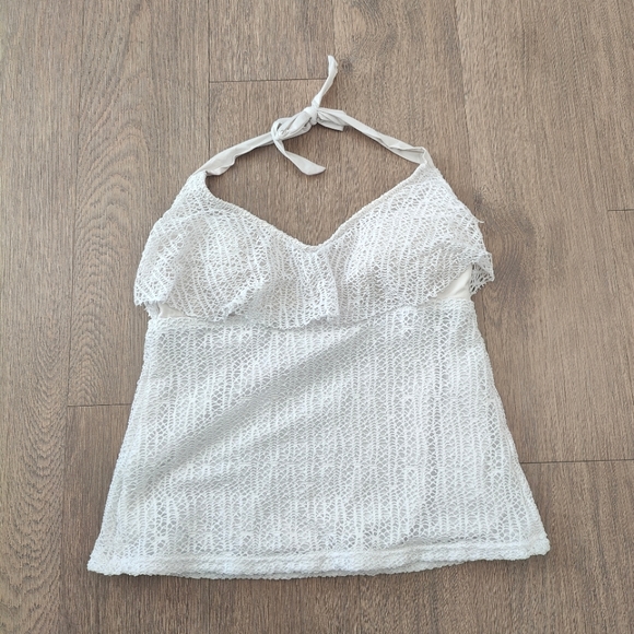 Mossimo Supply Co. Swim Free With Purchase Mossimo White Mesh